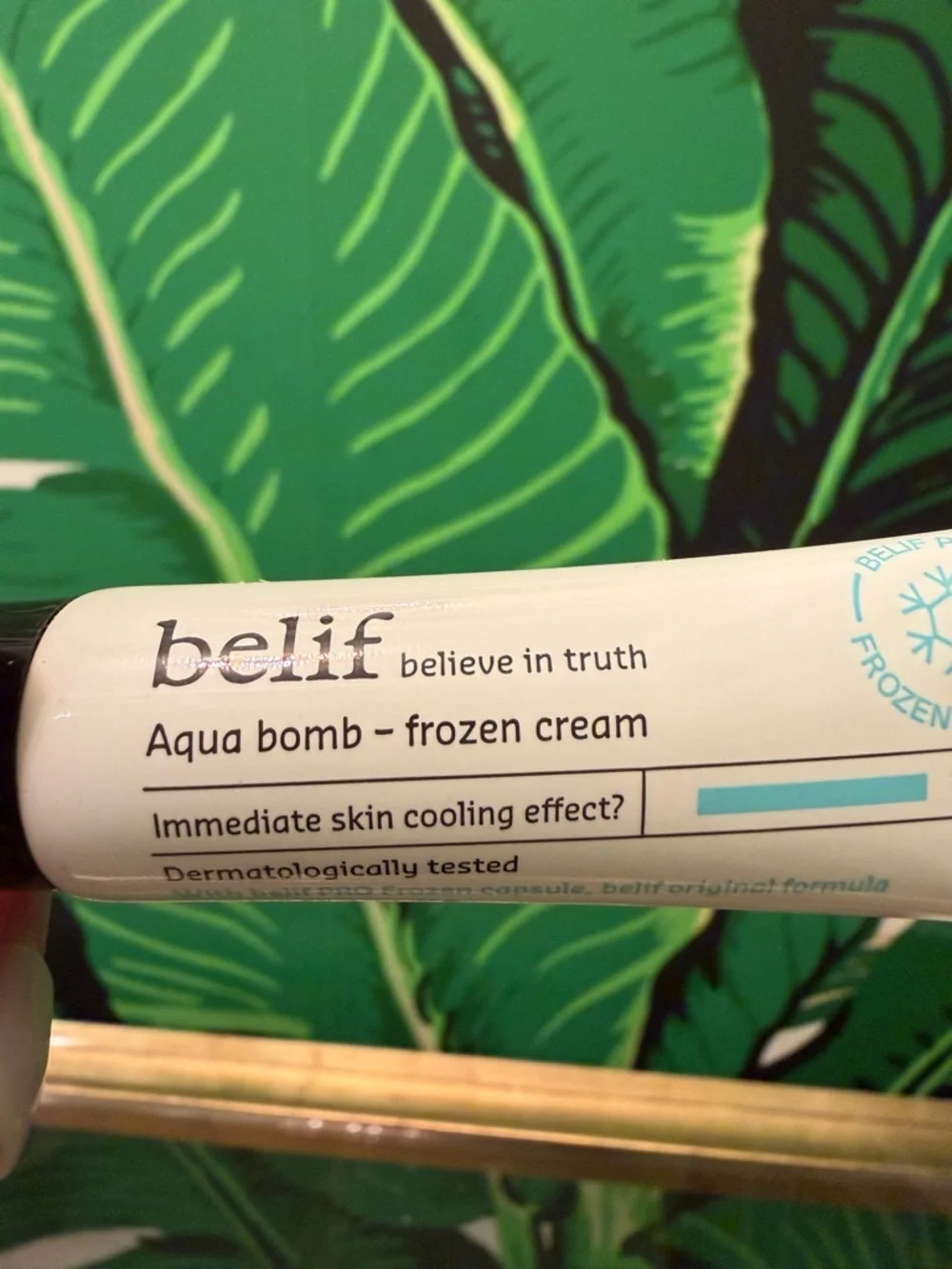 NWT belif Aqua Bomb Frozen Cream 10mL Mini